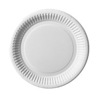 Pappteller rund "pure" Ø 20 cm, weiss