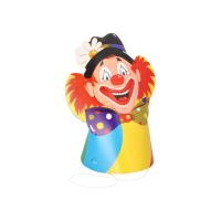 Partyhüte "Clowngesicht"