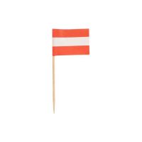 Partypicker, Flaggen 8 cm "Österreich"