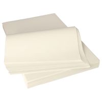 Pergamentersatz, 1/8 Bogen 37,5 x 25 cm weiss à 12,5 kg, fettdicht