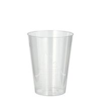 Plastikbecher (PS) 0,2 l Ø 7,5 cm · 9,7 cm glasklar