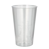 Plastikbecher (PS) 0,4 l Ø 9 cm · 13 cm glasklar