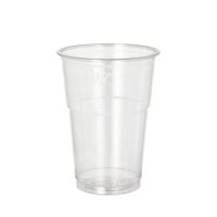 Plastikbecher R-PET, 0,25 l Ø 7,8 cm · 10,7 cm glasklar