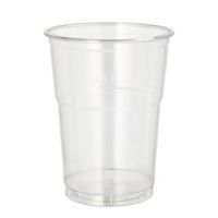 Plastikbecher R-PET, 0,4 l Ø 9,5 cm · 12,3 cm glasklar