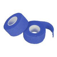 Selbsthaftende Pflaster auf Rolle, 5 m x 2,5 cm, blau