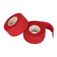 Selbsthaftende Pflaster auf Rolle, 5 m x 2,5 cm, rot