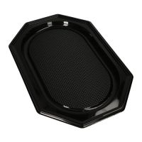 Servierplatten, PET 45 x 30 cm schwarz
