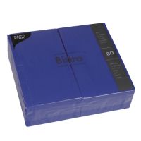 Servietten, dunkelblau 2-lagig 1/6-Falz 40 x 32 cm