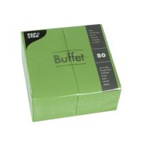 Servietten, olive 2-lagig 1/8-Falz 33 x 33 cm