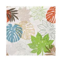 Servietten, 3-lagig 1/4-Falz 33 x 33 cm "Various Leaves"