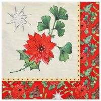 Servietten, 3-lagig 1/4-Falz 40 x 40 cm "Winterly"