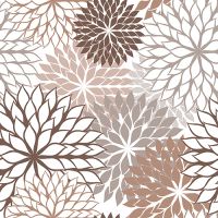 Servietten, 3-lagig 1/4-Falz 40 x 40 cm taupe "Floralies"