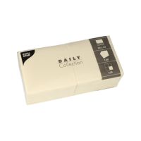 Servietten "DAILY Collection" 1/4-Falz 24 x 24 cm champagner