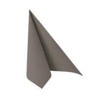 Servietten "ROYAL Collection" 1/4-Falz 25 x 25 cm grau