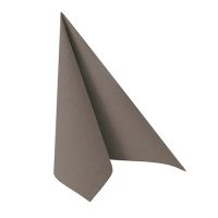 Servietten, grau "ROYAL Collection" 1/4-Falz 33 x 33 cm