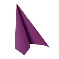 Servietten, lila "ROYAL Collection" 1/4-Falz 33 x 33 cm