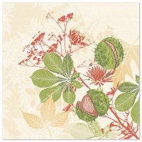 Servietten, "ROYAL Collection", 1/4-Falz, 40 x 40 cm, "Autumn Leaves"