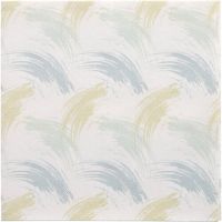 Servietten "ROYAL Collection" 1/4-Falz 40 x 40 cm arktikblau "Brushstroke"