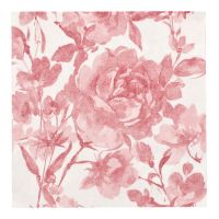 Servietten "ROYAL Collection" 1/4-Falz 40 x 40 cm bordeaux "Rose"