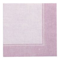 Servietten "ROYAL Collection" 1/4-Falz 40 x 40 cm flieder "Linum"