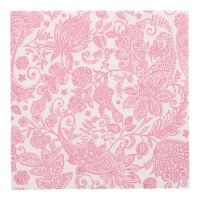 Servietten "ROYAL Collection" 1/4-Falz 40 x 40 cm fuchsia "Paisley"