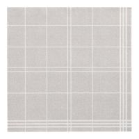 Servietten "ROYAL Collection" 1/4-Falz 40 x 40 cm grau "Kitchen Craft"