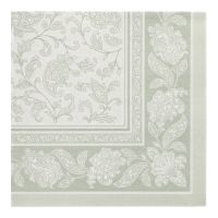 Servietten "ROYAL Collection" 1/4-Falz 40 x 40 cm jadegrün "Ornaments"