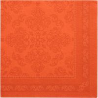 Servietten "ROYAL Collection" 1/4-Falz 40 x 40 cm nektarine "Arabesque"