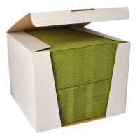 Servietten "ROYAL Collection" 1/4-Falz 40 x 40 cm olivgrün