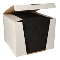 Servietten "ROYAL Collection" 1/4-Falz 40 x 40 cm schwarz