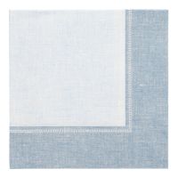 Servietten, arktikblau, "ROYAL Collection", 1/4-Falz, 40 x 40 cm, "Linum"