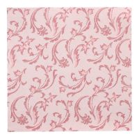 Servietten, bordeaux "ROYAL Collection" 1/4-Falz 40 x 40 cm "Damascato"