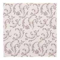 Servietten, braun "ROYAL Collection" 1/4-Falz 40 x 40 cm "Damascato"