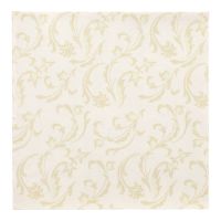 Servietten, champagner "ROYAL Collection" 1/4-Falz 40 x 40 cm "Damascato"