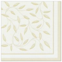 Servietten, champagner "ROYAL Collection" 1/4-Falz 40 x 40 cm "New Mediterran"
