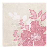 Servietten, fuchsia "ROYAL Collection" 1/4-Falz 40 x 40 cm "Annabel"