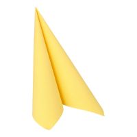 Servietten, gelb "ROYAL Collection" 1/4-Falz 40 x 40 cm