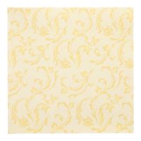 Servietten, gelb "ROYAL Collection" 1/4-Falz 40 x 40 cm "Damascato"