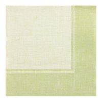 Servietten, hellgrün, "ROYAL Collection", 1/4-Falz, 40 x 40 cm, "Linum"