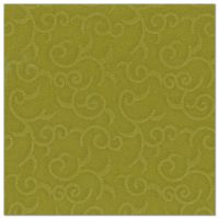 Servietten, olivgrün "ROYAL Collection" 1/4-Falz 40 x 40 cm "Casali"