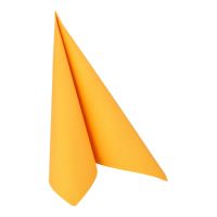 Servietten, orange "ROYAL Collection" 1/4-Falz 40 x 40 cm