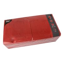 Servietten, rot 3-lagig 1/4-Falz 40 x 40 cm