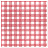 Servietten, rot "ROYAL Collection" 1/4-Falz 40 x 40 cm "Vichy Karo"