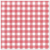 Servietten, rot "ROYAL Collection" 1/4-Falz 40 x 40 cm "Vichy Karo"