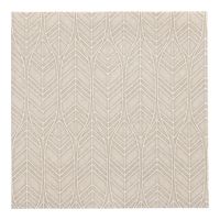 Servietten, sand "ROYAL Collection" 1/4-Falz 40 x 40 cm "Leaves"