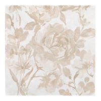 Servietten, sand, "ROYAL Collection", 1/4-Falz, 40 x 40 cm, "Rose"