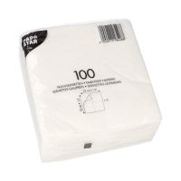Servietten, weiss 1-lagig 1/4-Falz 33 x 33 cm