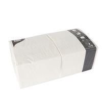 Servietten, weiss 3-lagig 1/8-Falz 33 x 33 cm