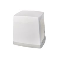 Serviettenspender 14 x 11,7 x 14,5 cm, grau / weiss