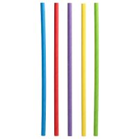 Shake-Halme aus Papier Ø 8 mm · 25 cm farbig sortiert